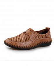 Brown Breathable Mesh Shoes