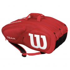 Wilson Team II 12 Racket Bag-Red