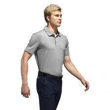 Adidas Ultimate365 Solid Golf Shirt - Grey