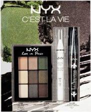 NYX C est La Vie - Love in Paris Shadow Palette and Eye Liner and Mascara BNIB