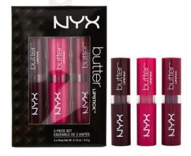 Nyx Butter Lipstick Set 3