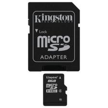 Kingston MicroSDHC Card 8GB (with Adapter)