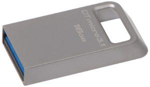 Kingston DataTraveler Micro 3.1 USB Flash Drive 16GB