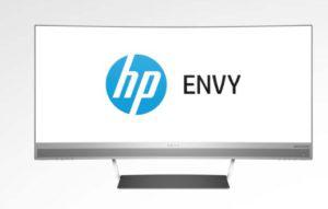 HP Envy 34 34-Inch Curved Monitor