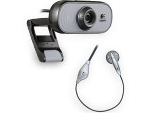 Logitech Webcam C100M (with Headset)