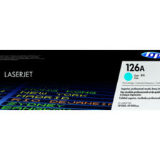 HP 126A Cyan Original LaserJet Toner Cartridge (CE311A)