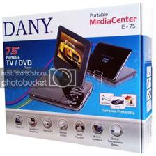 Dany E-75 Portable DVD Player 7.5"