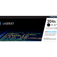HP 204A Black Original LaserJet Toner Cartridge (CF510A)