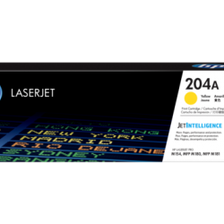HP 204A Yellow Original LaserJet Toner Cartridge (CF512A)