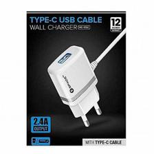 SPACE WC-105c Type C USB Cable Wall Charger