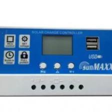 SunMaxx Solar Charge Controller 20A with 2 USB Port