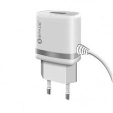 SPACE MICRO USB CABLE WALL CHARGER WC-105 MOBILE CAHRGER