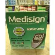 Medisign Blood Glucose Meter - Mm800 - Glucometer - Code Free With 10 Free Strips