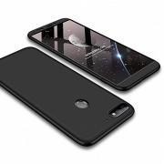 Huawei Y9 2018 360 Case with Glass Protector - Black