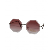 DS Octa Brown Sunglasses