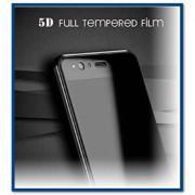 Huawei P Smart Full Glue 5D Tempered Glass Screen Protector Full Edge Cover-Black