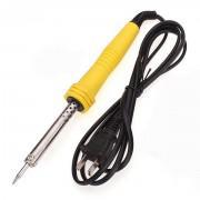 Yellow & Black Stainless Steel Electrical Soldering Iron - 60W