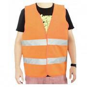 Pack of 5 Safety Vest Jacket with Reflective Strips