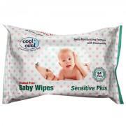 Baby Wipes 64 Pcs Sensitive Plus