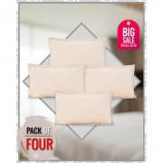 Pack of 4 BEIGE PILLOW COVERS