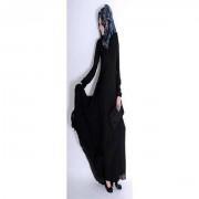 Black Nida Abaya For Women