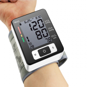 Digital Automatic Wrist Blood Pressure Monitor With High and Low BP Indicator And Pulse Measurement