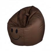 Smiley Bean Bag - Brown