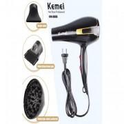 Kemei KM 8888-Hair Dryer-Black