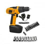 Pack of 24 with Cordless Screwdriver Drill 12V