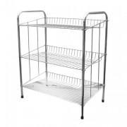 Stainless Steel 3 Tiered Shoes Rack