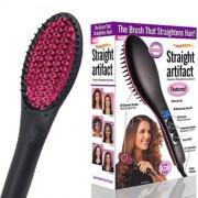 Simply Hair Straightening Brush-Black-ws-815