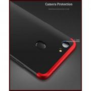 Oppo F5 360 Degree Full Protection Case-Red