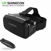 VR Shinecon Bluetooth Virtual Reality 3D Glasses Headset With Remote Controller For 4.0-6.0 Inch Smart Phone