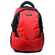 Red Double compartment Backpack