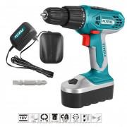 Total Cordlesss Drill Machine - Battery Operated - 18V - High Quality