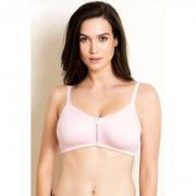 Double Layered Wirefree Bra With High Panel - Fairy Tale