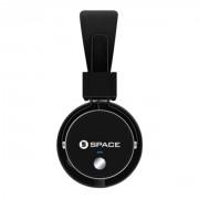 SPACE SL-600 - Solo+ Bluetooth Wireless On-Ear Headphones - Black