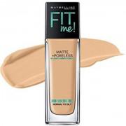 Maybelline New York Fit Me Matte Plus Poreless Foundation Makeup, 30Ml