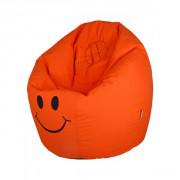 Smiley Bean Bag - Orange