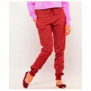 Red Women French Terry Trouser