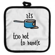 Doodle "too hot to handle" Pot Holder