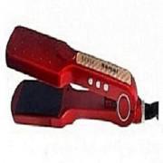 Km-1980 Electric Hair Straightener Red