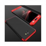 360 Protective Case For Samsung J7 Max - Red & Black