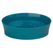Turquoise Plastic Soap Dish