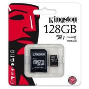 Kingston 128 GB Micro SD Card Class 10--Black