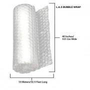 Packing Bubble Wrap Cushioning Roll - Transparent -40 Inches Wide X 10 Meter Long