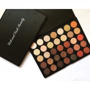 35 Colour Pigmented Shimmer Eye shadow Palette 35 Os Nature Glow Morphe Dupe