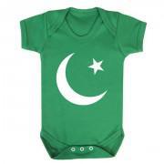 Pakistan Flag Baby Romper