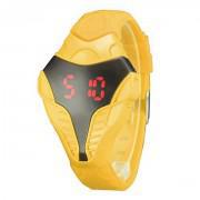 Colour Blue, Yellow, Black & Red Cobra LED Watch