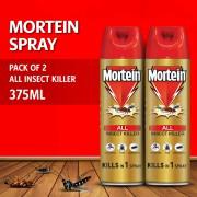 Pack of 2 - Mortein Insta All Insect Killer Spray 3- 75 ml